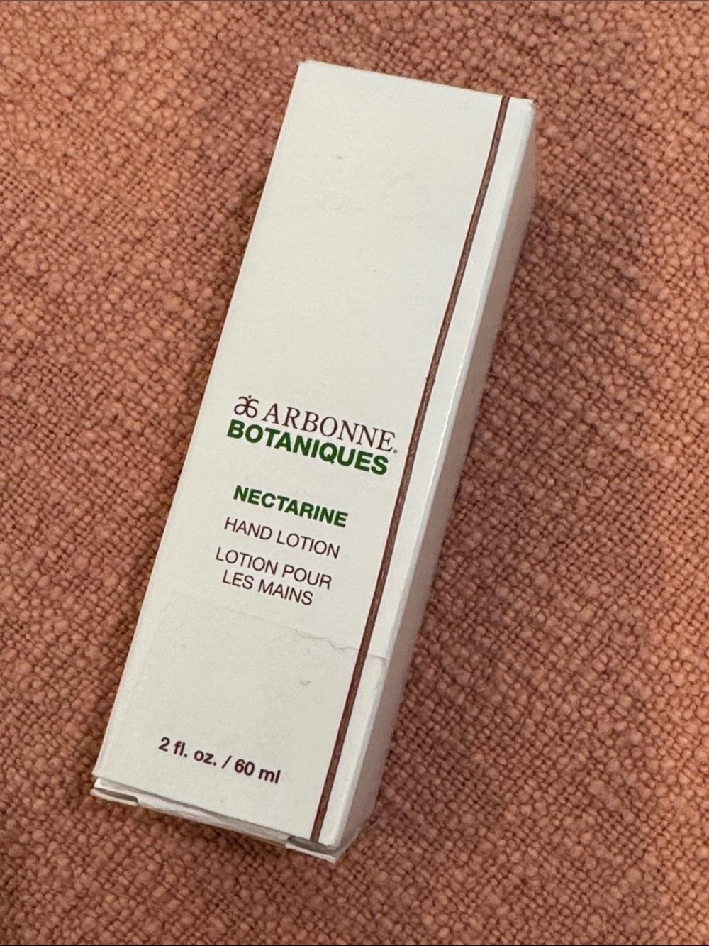 Arbonne Botanique Nectarine Hand Lotion NWT